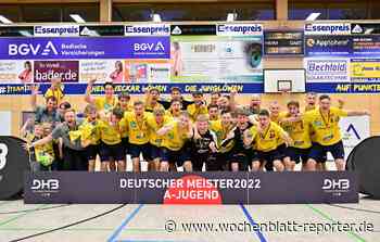 Erfolg für Handballsport in Kronau und Östringen: U19-Löwen sind Deutscher Meister - Östringen - Wochenblatt-Reporter