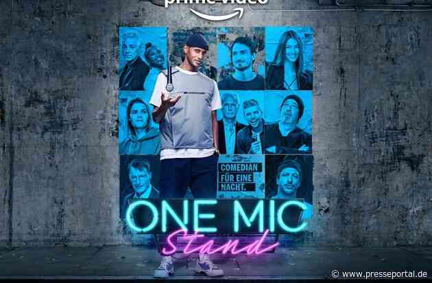 Amazon Original Comedy-Show One Mic Stand startet am 15. Juli bei Prime Video I Teaser-Trailer, Key Art & Bildmaterial