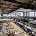 Floating glass box meeting rooms in Shenzhen’s Yeahka C4 Office