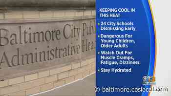Two Dozens Baltimore Schools Dismissing Students Early Due To Lack Of A/C - CBS Baltimore