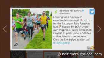 Baltimore Buzz: Baltimore Rec & Parks Hosting Patterson Park Rainbow Run - CBS Baltimore