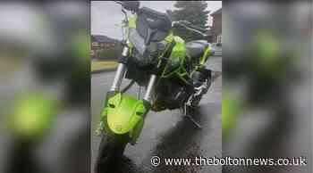 Farnworth: Stolen motorbike found - The Bolton News