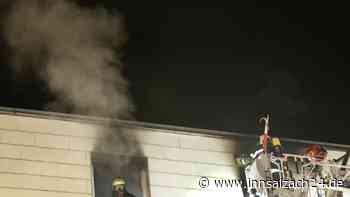 „Sonst hätten sie wohl keine Chance gehabt“: Wie ein Feuerwehrmann den Brand in Waldkraiburg beschreibt