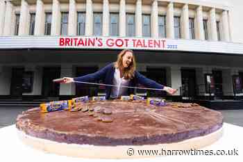 Former Bake Off champion unveils world's largest Jaffa Cake - Harrow Times