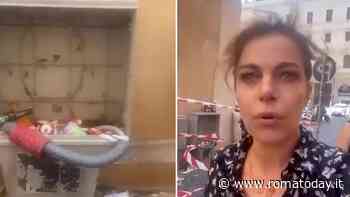 Claudia Gerini denuncia rifiuti e degrado nel centro: "Nessuno pulisce"