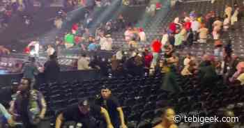 Gli appassionati di boxe in preda al panico di massa dopo il falso allarme del tiratore dopo la vittoria di - Tebigeek