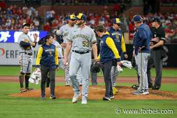 Brandon Woodruff’s Sprained Ankle Leaves Another Hole In The Milwaukee Brewers’ Starting Rotation - Forbes