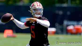 'In the most respectful way,' 49ers' Trey Lance focused on starting QB role