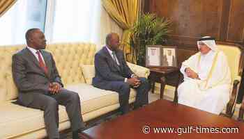 Al-Sulaiti meets with Cote d'Ivoire presidential adviser, transport minister - Gulf Times