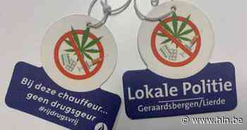 "Bij deze chauffeur geen drugsgeur": politie Geraardsbergen/Lierde lanceert eigen lokale campagne tegen drugs in het verkeer - Het Laatste Nieuws