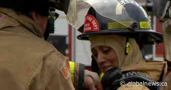 Calgary councillors step into city firefighters’ boots for a day - Global News