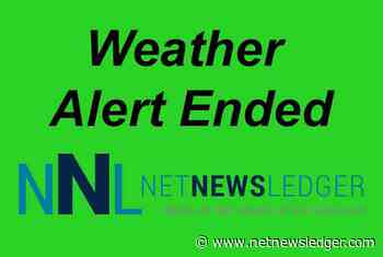 Ended - All Thunderstorm Alerts - Atikokan - Shebandowan - Quetico - Net Newsledger