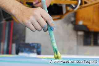 ArteinFabbrica: nuovo murales "The Future" di Alidarte per Komatsu - Comune di Este