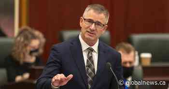 Travis Toews steps down as finance minister, throws hat into UCP leadership race