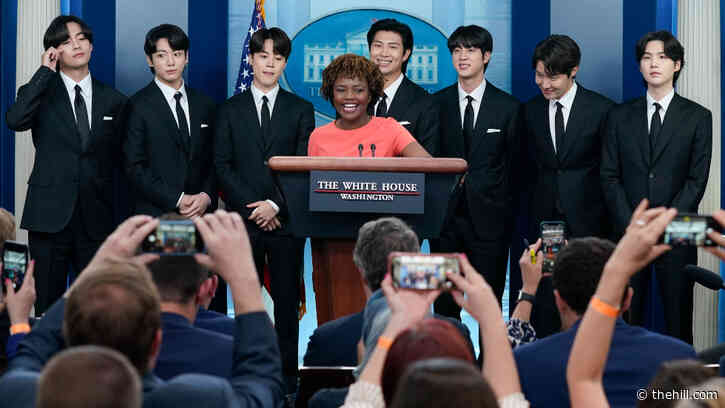 BTS visits White House with call to end anti-Asian hate