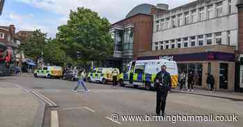Huge 999 response after 'stabbing report' in town centre - Birmingham Live