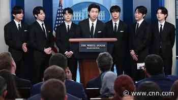 K-pop supergroup BTS visits the White House
