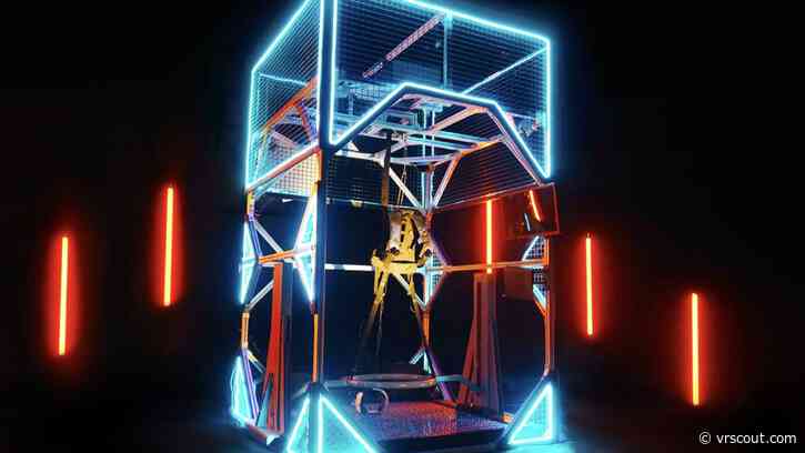 This VR Treadmill Comes With Its Own Headset & Haptic Vest