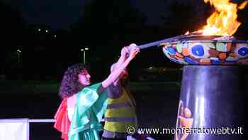 Acqui Terme - Grande successo per la cerimonia di apertura delle AcquiLimpiadi con musica, luci e coreografie spettacolari - Monferrato Web TV