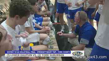 Falcons fly high to claim District III 2A volleyball crown - WPMT FOX 43