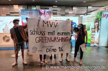 Klimaschützer werfen Mannheimer Energieversorger MVV Greenwashing vor - Mannheim - Nachrichten und Informationen - Mannheimer Morgen