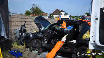 Unfall mit Lkw in Mannheim: Auto-Fahrerin wird schwer verletzt - HIT RADIO FFH
