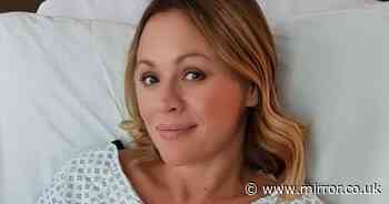 Kimberley Walsh shares unseen labour snaps as she marks son Nate's first birthday - The Mirror