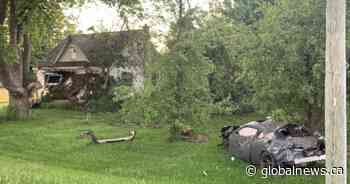 OPP ‘amazed’ driver walked away from crash into Norfolk County Home
