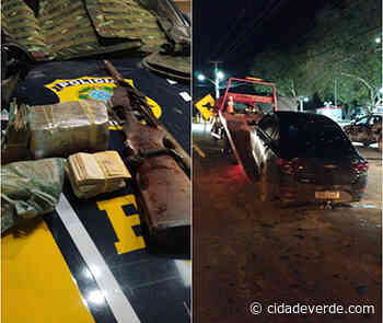 Suspeitos abandonam veículo com armas, coletes e dinheiro em Parnaíba - Parnaiba - Cidade Verde
