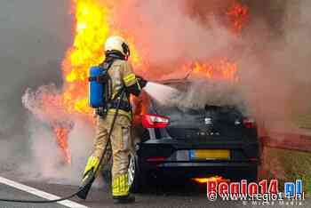 Auto in brand op A27 bij Eemnes - https://www.regio14.nl/category/112-nieuws/