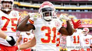 Cardinals add ex-Chiefs RB Williams to backfield