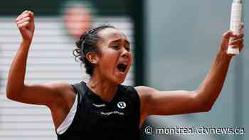 Laval's Leylah Fernandez reaches French Open quarters, Montreal's Felix Auger-Aliassime out - CTV News Montreal