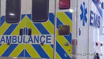 Driver, pedestrian taken to hospital after crash in downtown Calgary