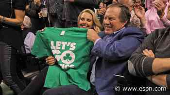 Bill Belichick, Patriots leave no doubt who they're pulling for in NBA Finals