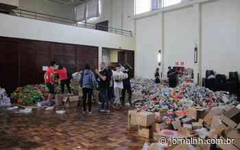 Estudantes do Instituto Ivoti arrecadam 11 toneladas de alimentos não perecíveis para doação - Jornal NH