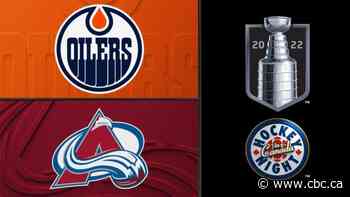 Hockey Night in Canada: Oilers vs. Avalanche, Game 1