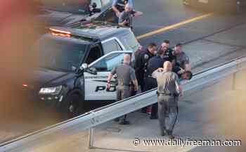 Long Thruway chase of stolen police vehicle ends in town of Ulster - The Daily Freeman