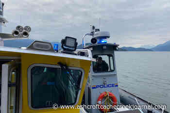 PHOTOS: Driver recovering in hospital after vehicle plunges into Harrison Lake – Ashcroft Cache Creek Journal - Ashcroft Cache Creek Journal