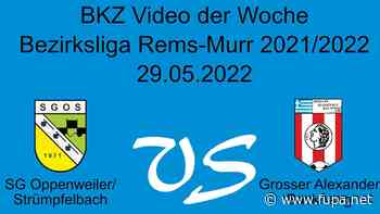 BKZ-Video der Woche: SG Oppenweiler - Großer Alexander Backnang - FuPa