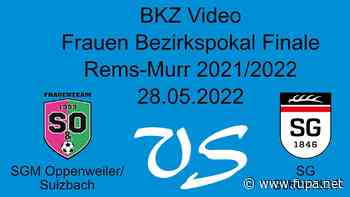 Video Bezirkspokal-Finale: SG Schorndorf - SGM Oppenweiler/Sulzbach - FuPa