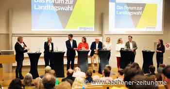 Landtagswahl 2022 in Aachen: Schlagabtausch vor der Wahl - Aachener Zeitung