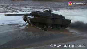VIDEO | Verteidigungsministerin Lambrecht besucht Panzerlehrbrigade 9 in Munster - SAT.1 REGIONAL - Sat.1 Regional
