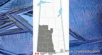 Frost advisory for western portion of Saskatchewan - CJWW