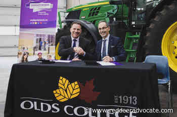 Olds College signs MOU with Saskatchewan Polytechnic – Red Deer Advocate - Red Deer Advocate