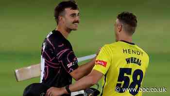 T20 Blast: Somerset beat Hampshire to go top as Notts v Northants ended by rain