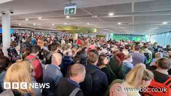 'Carnage' at Bristol Airport as flights delayed and cancelled