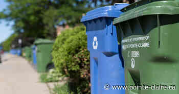 Recyclables collection - Ville de Pointe-Claire