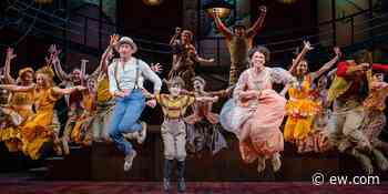 The Music Man's child stars interview Hugh Jackman and Sutton Foster | EW.com - Entertainment Weekly News