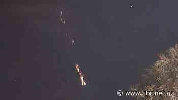 'Meteor shower' actually a Chinese rocket falling out of orbit