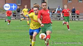 Arian Banaian schießt den Ehrentreffer für den VfB Peine - Peiner Allgemeine Zeitung - PAZ-online.de